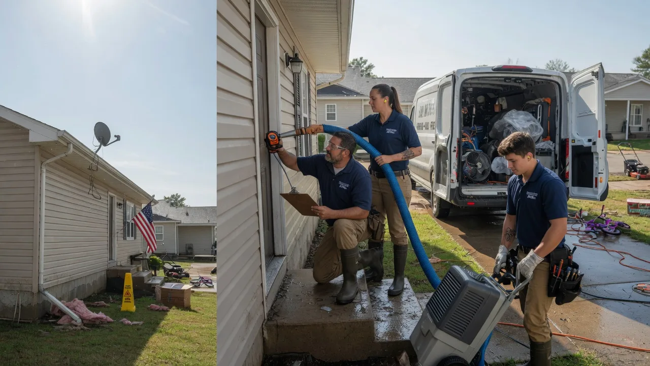 Ceiling Water Damage Restoration in Absaraka, ND near me