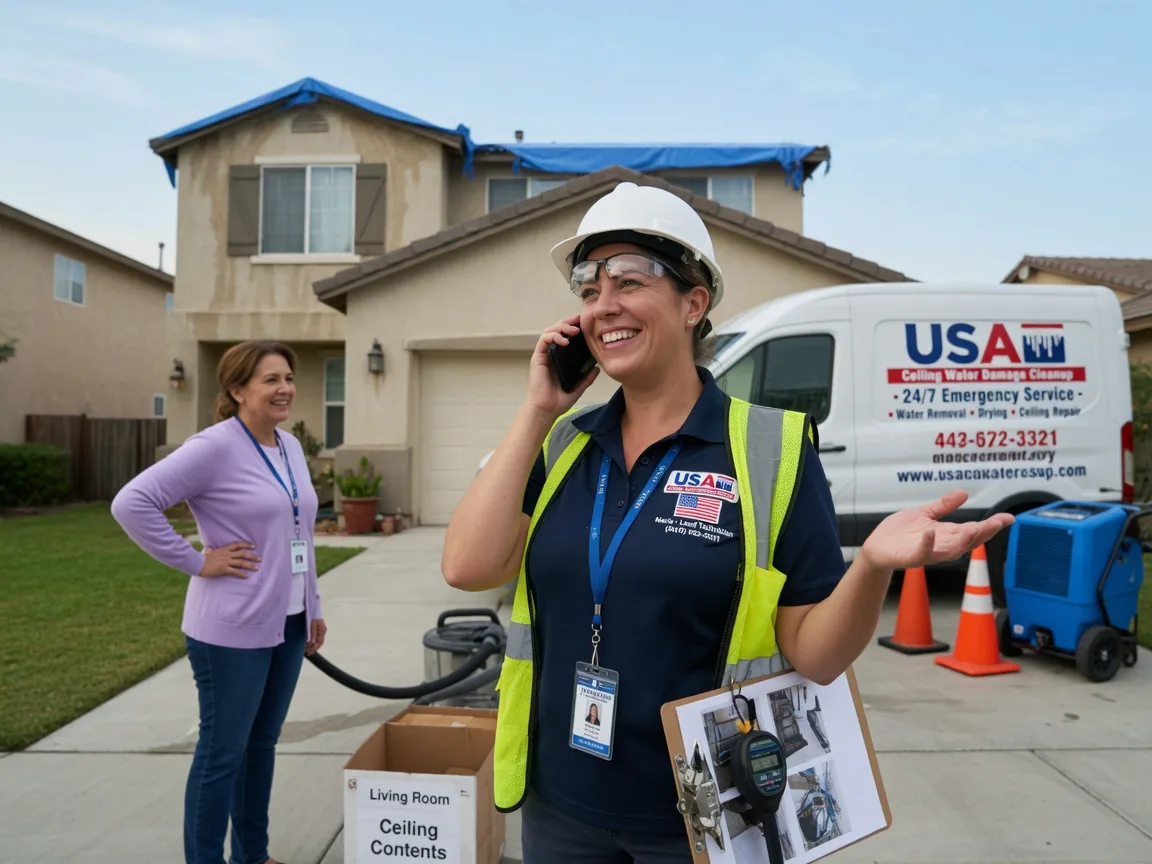 Ceiling Water Damage Restoration Absaraka, ND FAQs